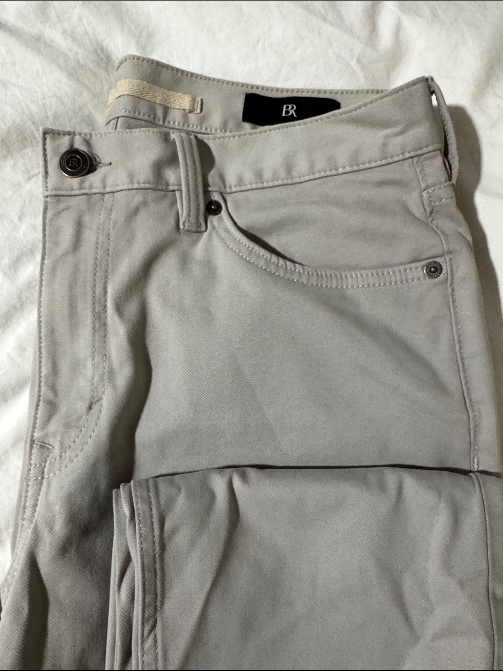 Banana Republic Men’s Light Gray Chinos BR